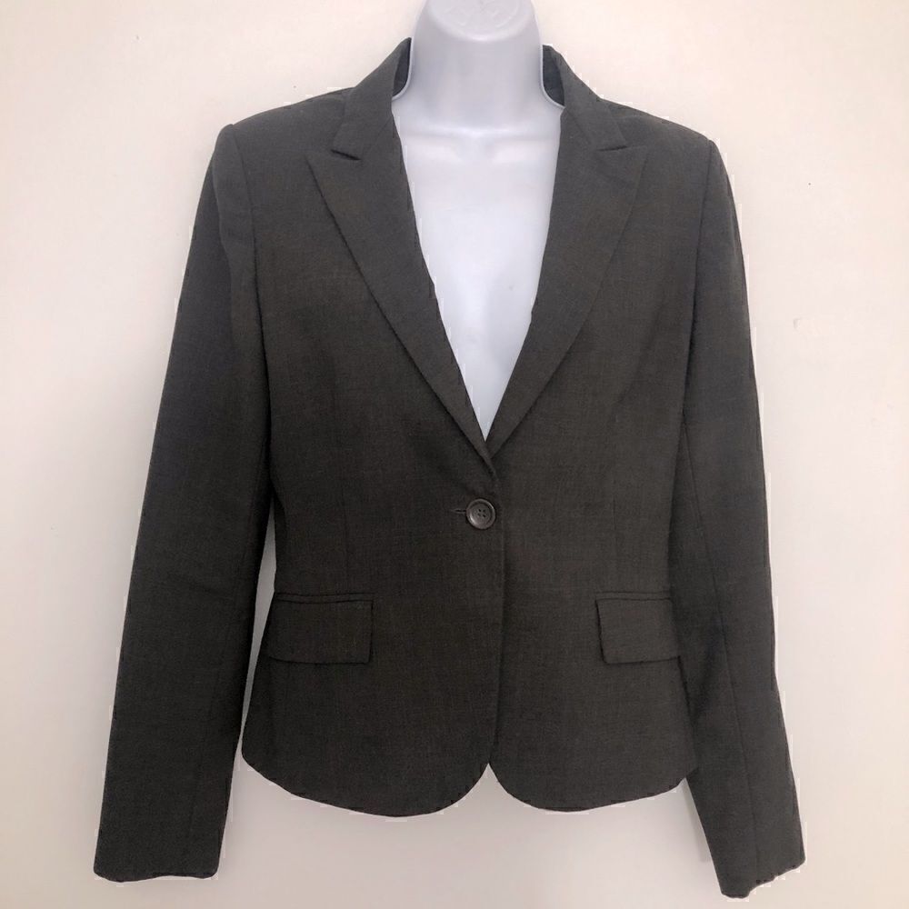 Express Design Studio Size 6 Classy Brown Jacket! - Picture 2 of 6